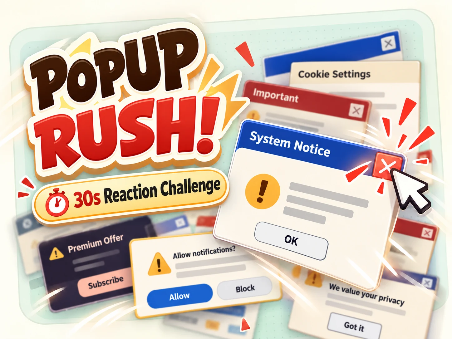 Popup Rush